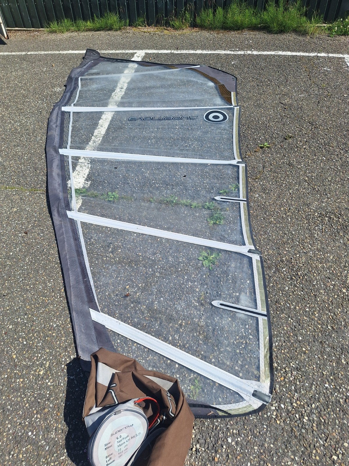 2 x surfzeil, Watersport en Boten, Windsurfen, Ophalen, Zeil