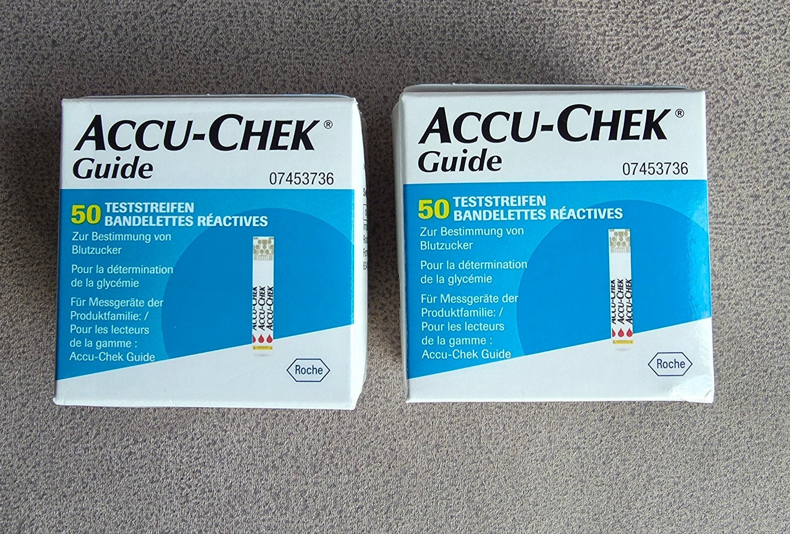 Accu-Chek Guide Teststrips 50 stuks - Bloedglucosemeting, Ophalen of Verzenden