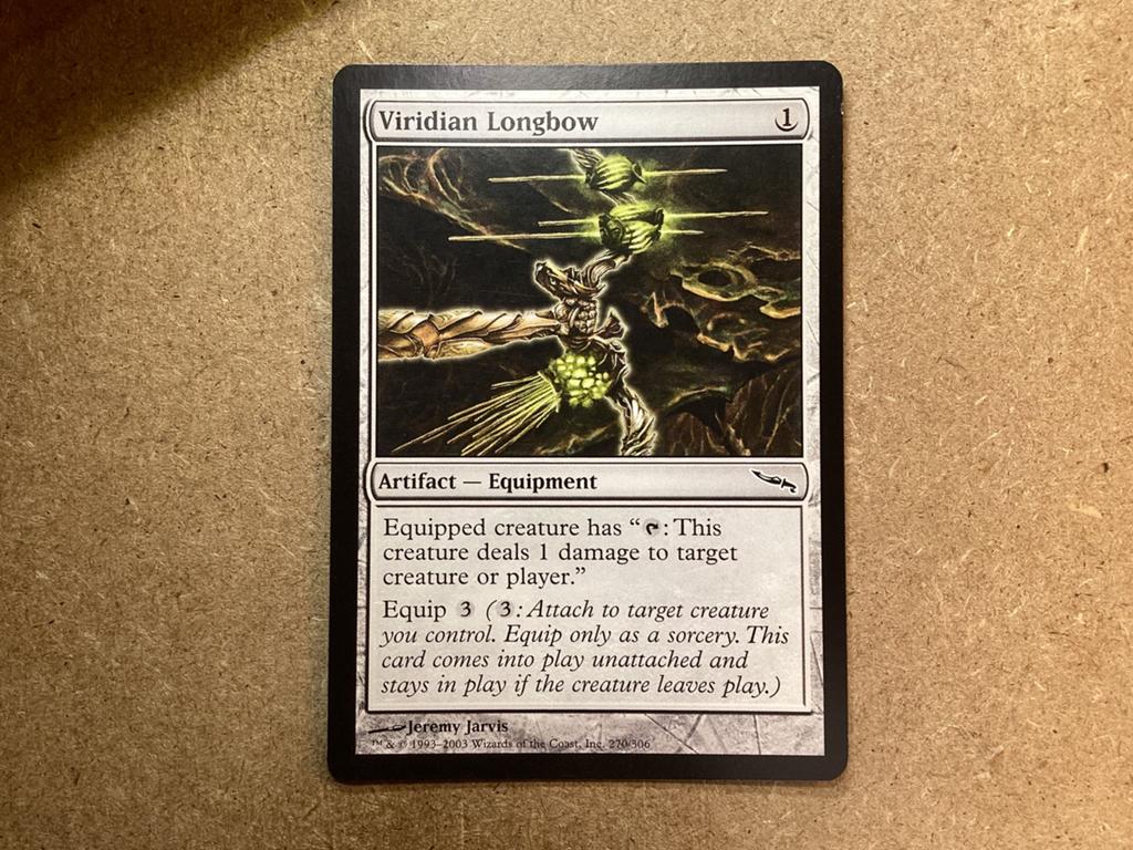 1x Viridian Longbow [270/306] (Excellent), Ophalen of Verzenden, Zo goed als nieuw, Losse kaart