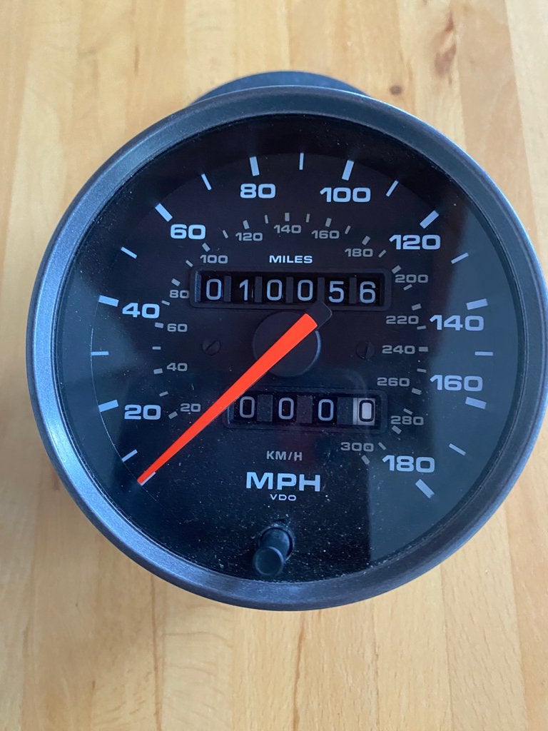 Porsche 911 Km teller  / miles, Ophalen of Verzenden, Gebruikt, Porsche
