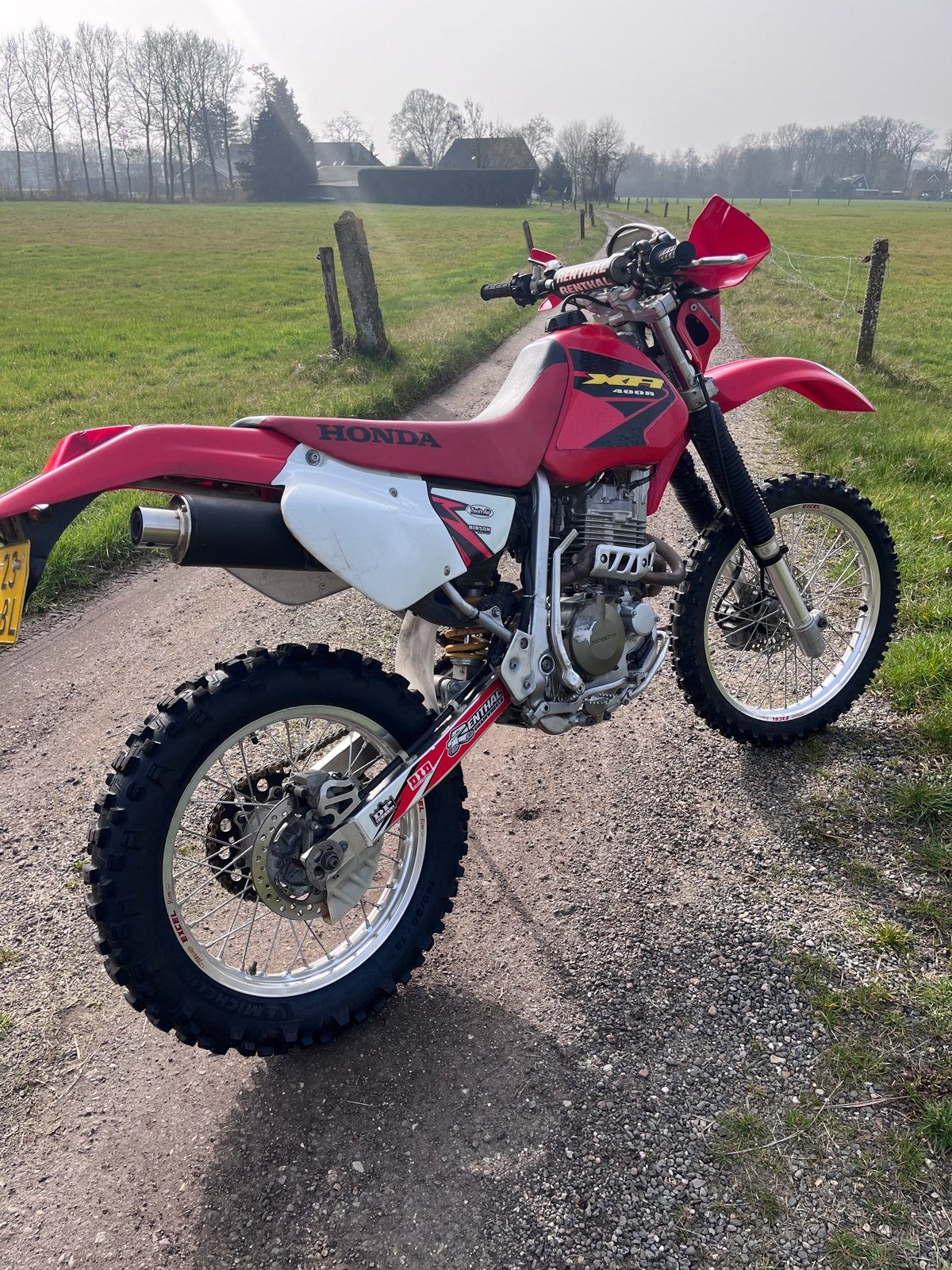Honda XR400R met zeer lage km stand - Unieke staat!, Motoren, 7715PV, 400 cc, Honda, Enduro