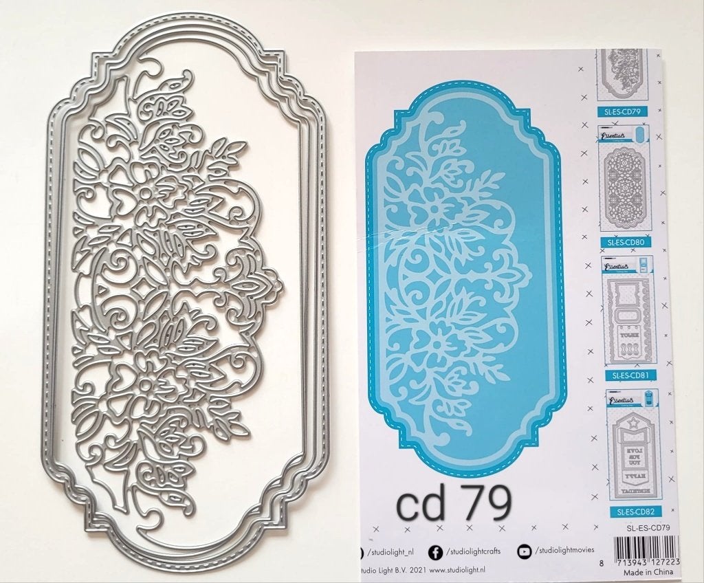 snijmallenset Studio Light nr.79 € 6,50, Hobby en Vrije tijd, Kaarten | Zelf maken, Ophalen of Verzenden, Nieuw, Overige thema's