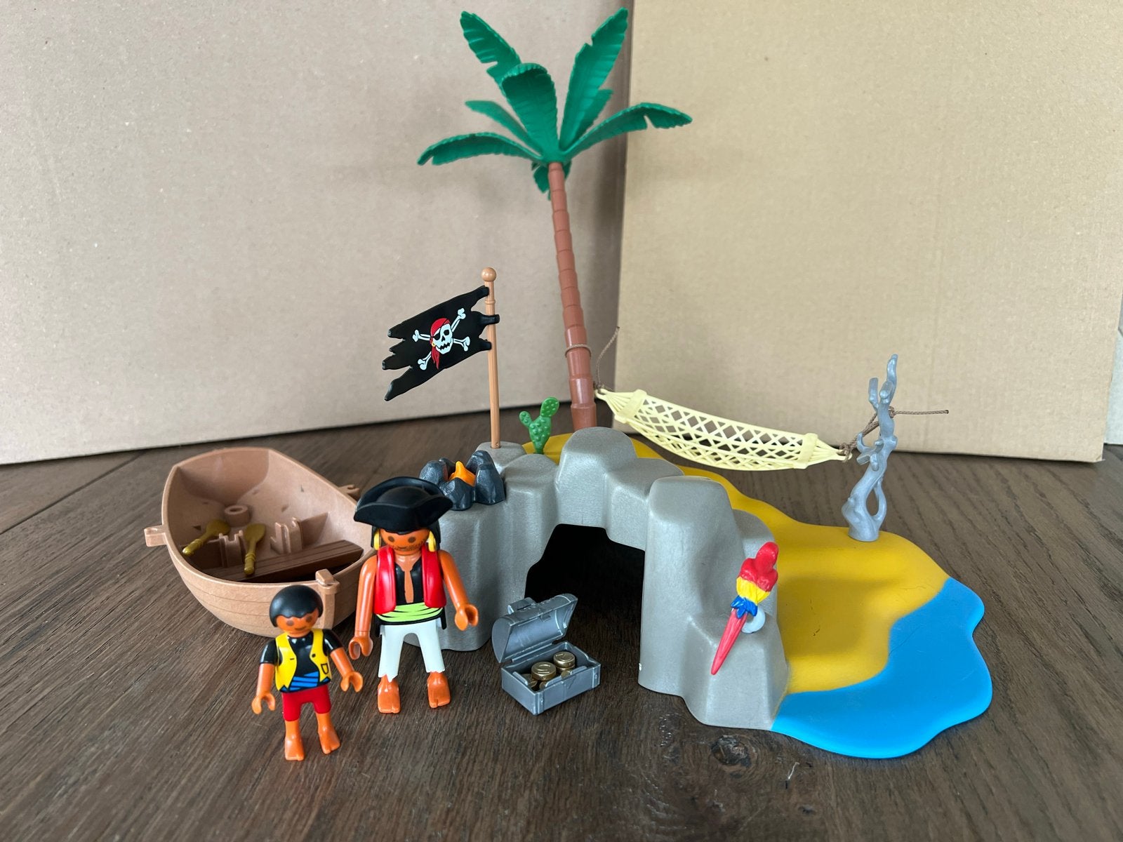 Playmobil Pirateneiland 4139, Kinderen en Baby's, Speelgoed | Playmobil, Pirates, Gebruikt, Complete set, Overige typen