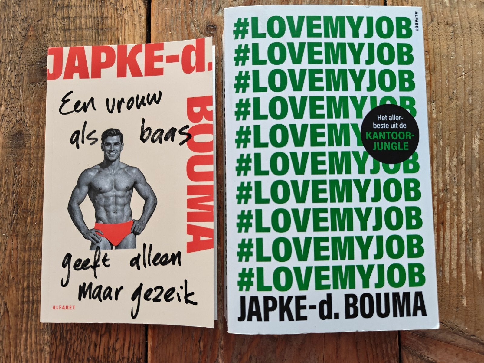 Een vrouw als baas & Love my job.