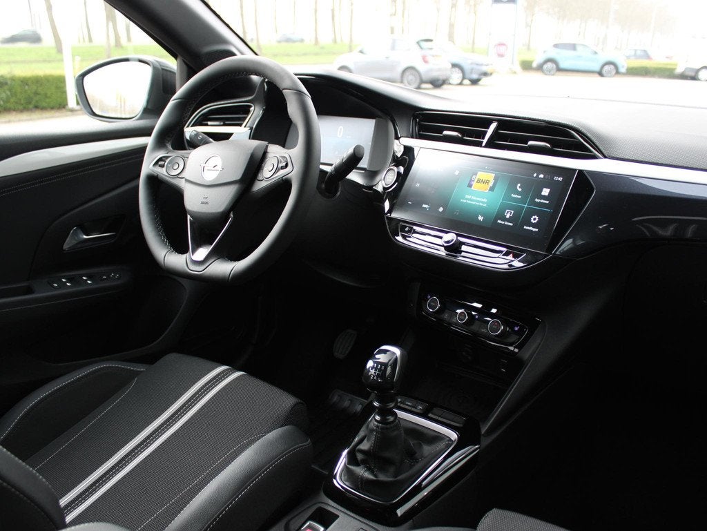 Opel Corsa 1.2 Turbo GS VOORRAAD KORTING, Auto's, Opel, Voorwielaandrijving, 12 maanden, Stof, Euro 6