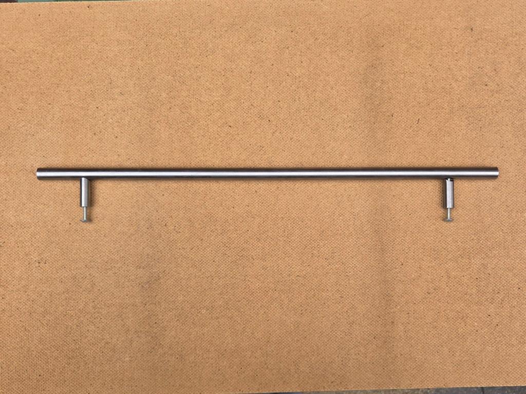 6 stuks RVS (Paxkast Ikea) Handgreep - Modern Design, Ophalen of Verzenden, Gebruikt, Rvs, Klink of Kruk