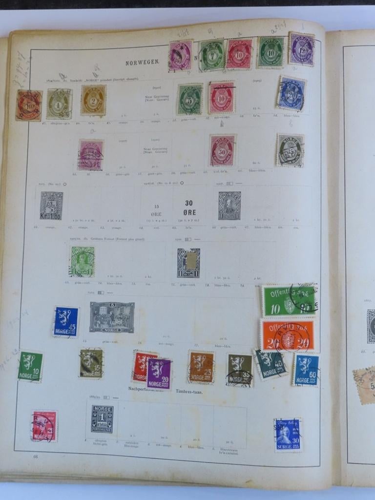OUD-SCHWANEBERGER-album - aardig kavel - (M121) - 2/4 -, Ophalen of Verzenden, Buitenland