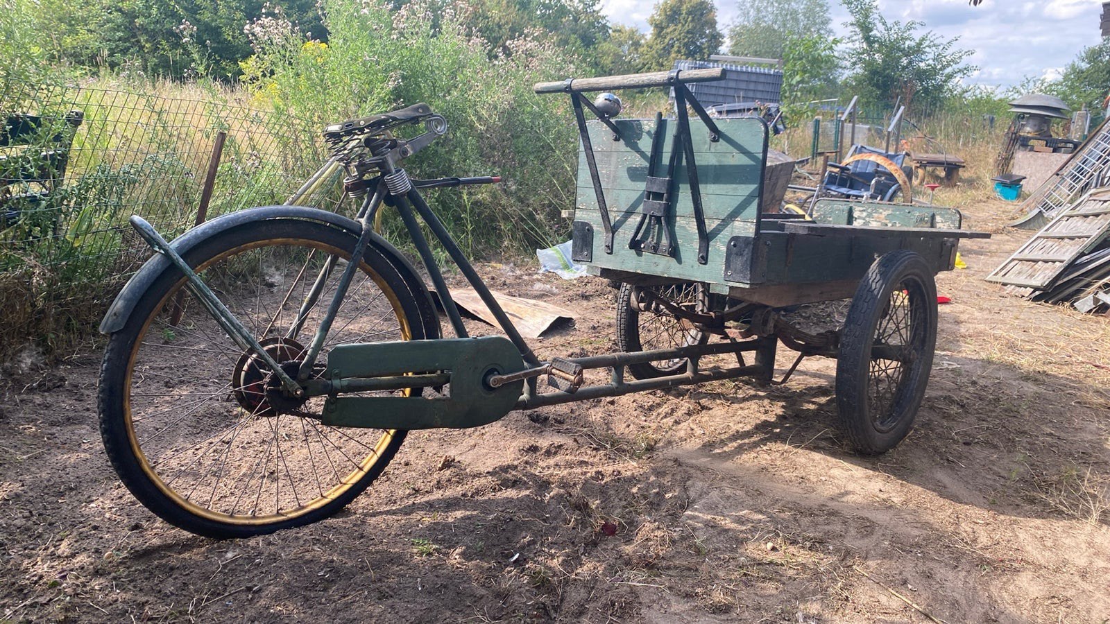 Prima oldtimer bakfiets, Ophalen of Verzenden