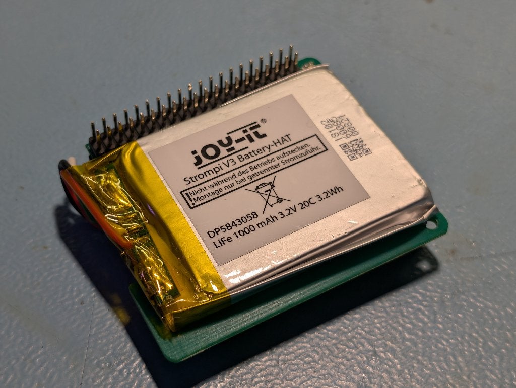 Joy-IT StromPi 3 UPS incl. 1000mAh LiFePO4-accu