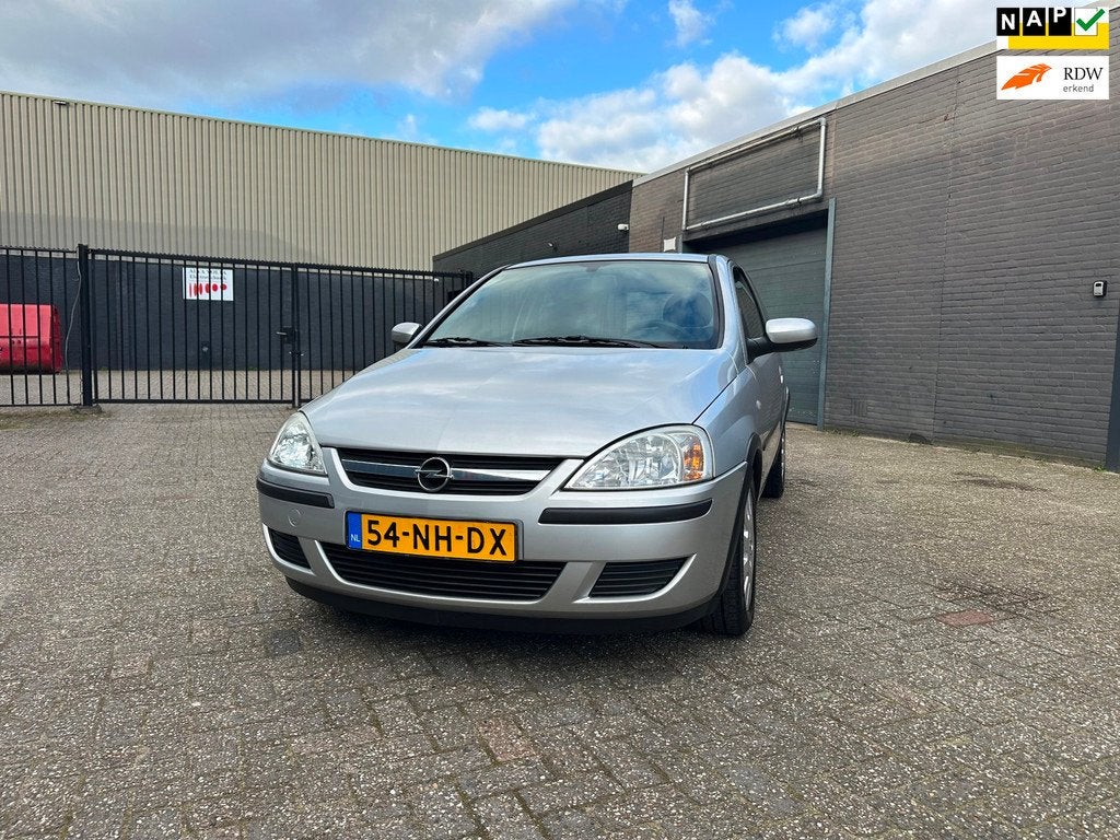 Opel Corsa 1.2-16V Enjoy Automaat Airco 1E-EIGENAAR Dealer o, Auto's, Gebruikt, Origineel Nederlands, Bedrijf, 910 kg