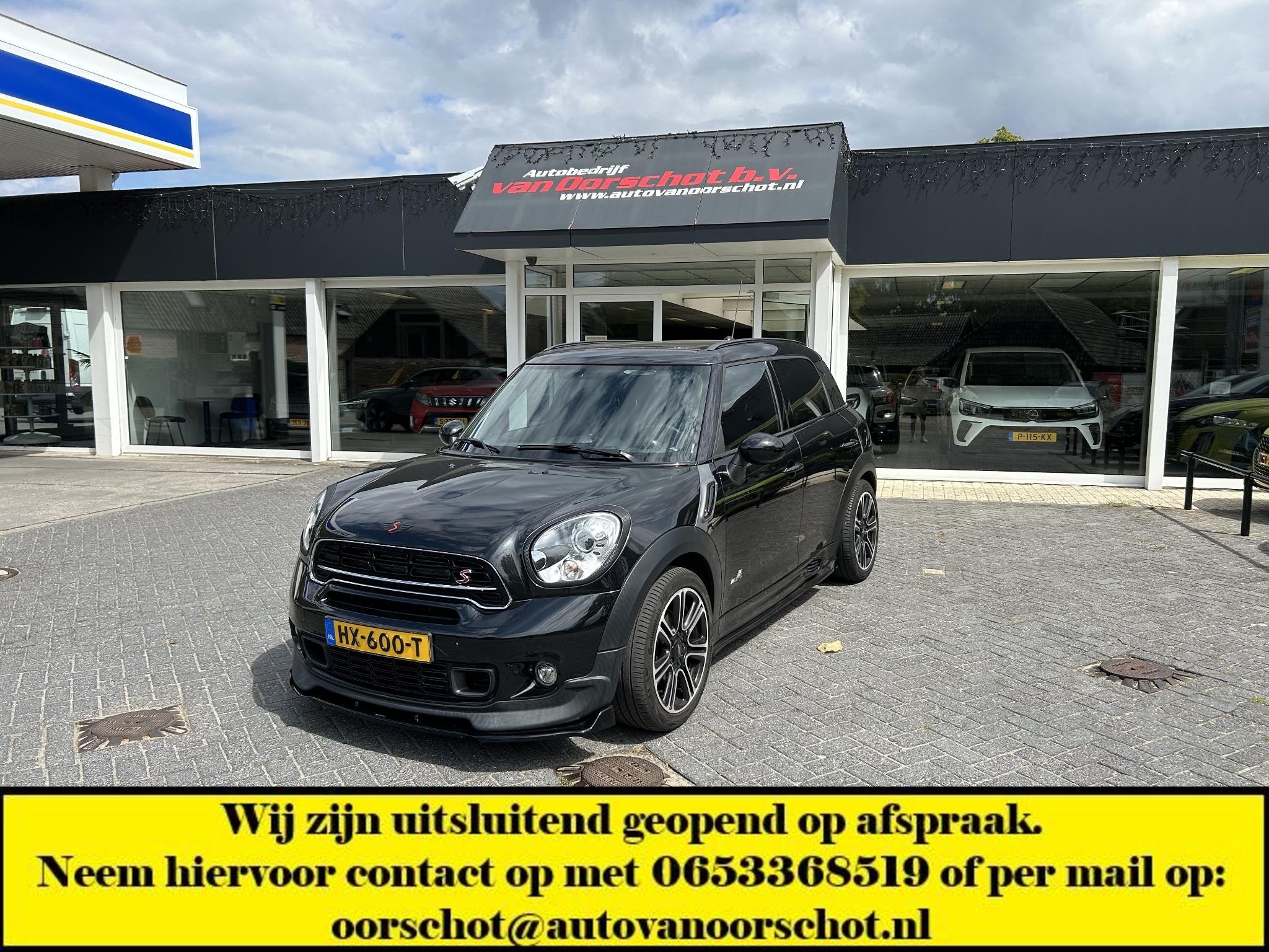 MINI Countryman 1.6 Cooper S ALL4 Chili, Auto's, 15 km/l, Gebruikt, Leder en Stof, Zwart