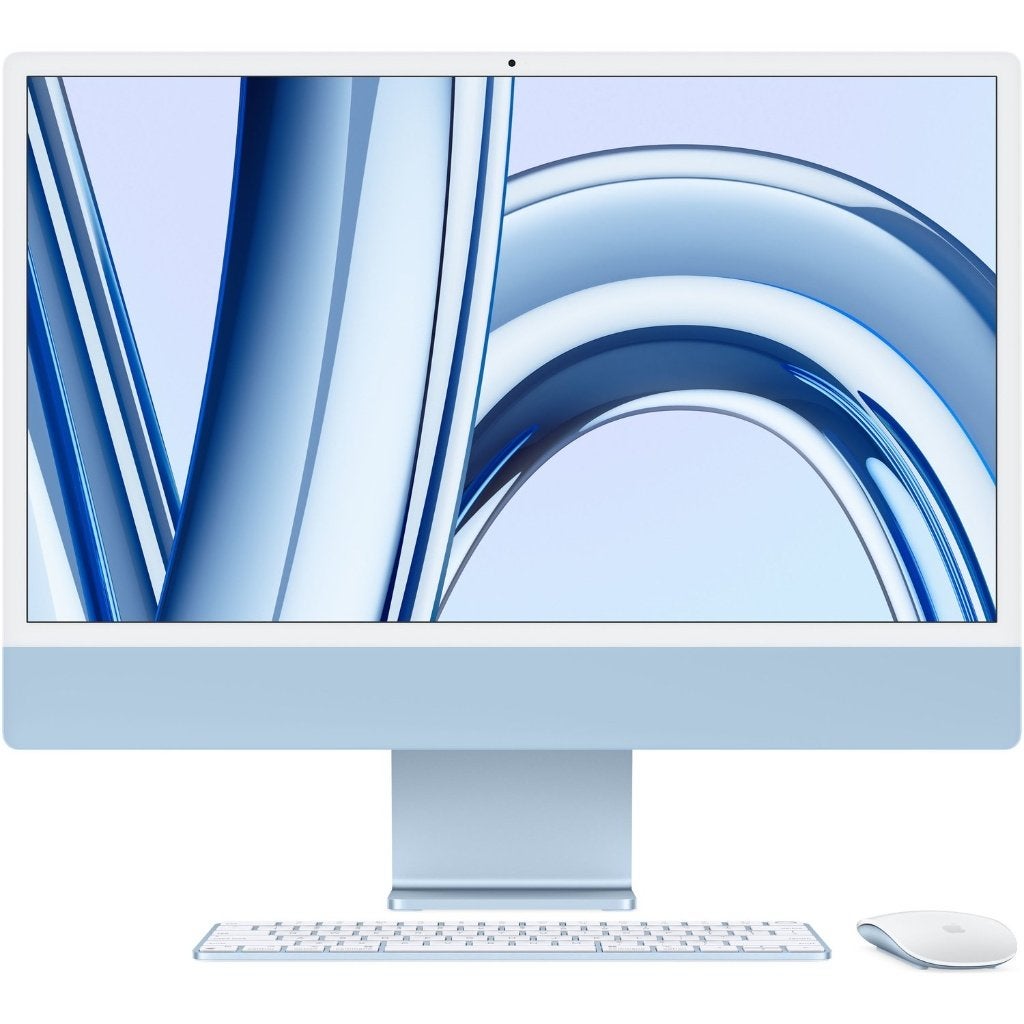 Apple iMac 24 inch 2023 M3 8GB RAM 256GB SSD Blauw (nieuw), Computers en Software, Apple Desktops, 256 GB, IMac, Apple Distribution International Ltd.