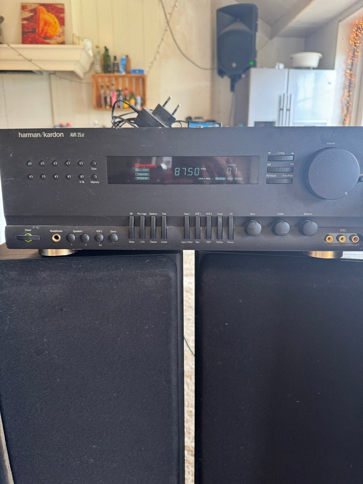 Harman Kardon AVR 25ii Receiver met Sony Vloerstaande Luidsp, Vloerstaande luidspreker, Gebruikt, Geschikt voor surround/home cinema