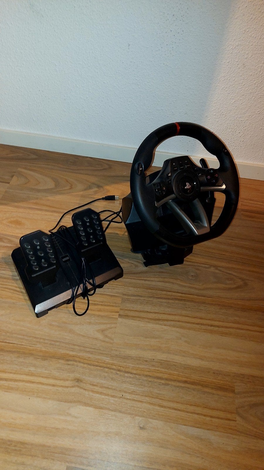 Hori Racing Wheel Apex voor PS4/PS3/PC met pedalen, Ophalen, Gebruikt, Stuur of Pedalen, PlayStation 3