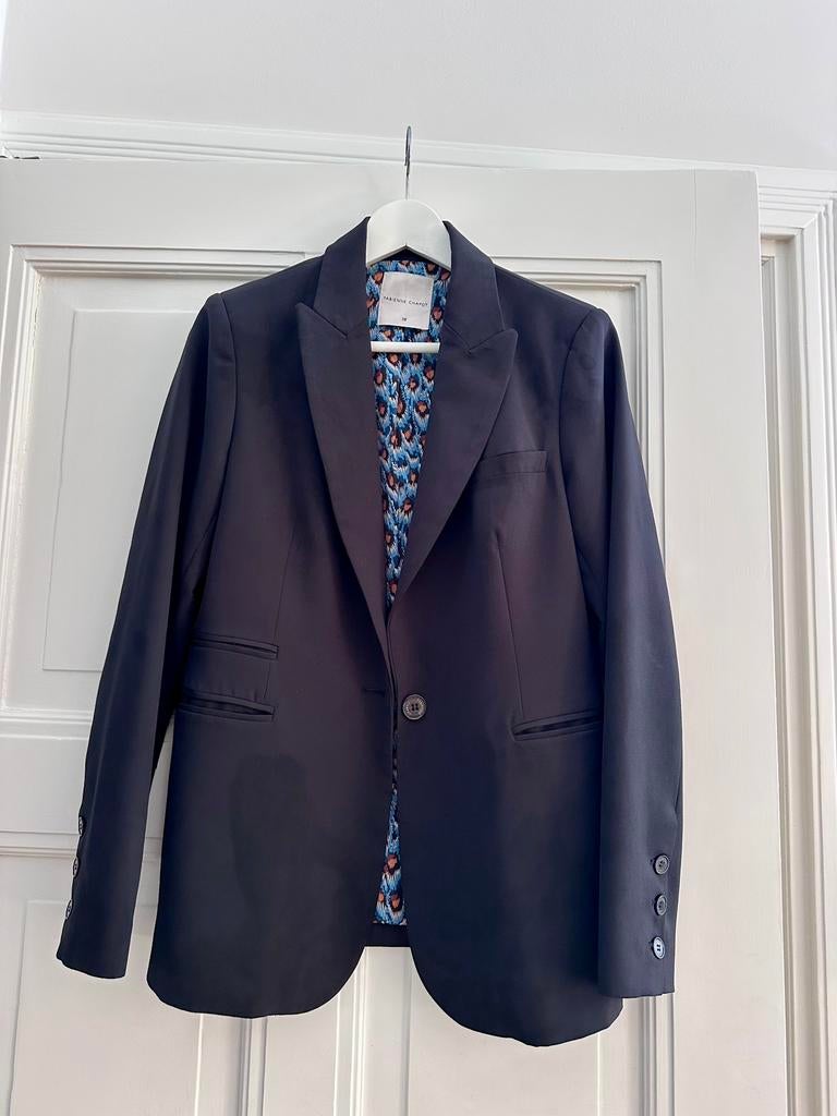 Fabienne Chapot zwarte blazer maat 38, Ophalen of Verzenden, Zo goed als nieuw, Maat 38/40 (M), Zwart