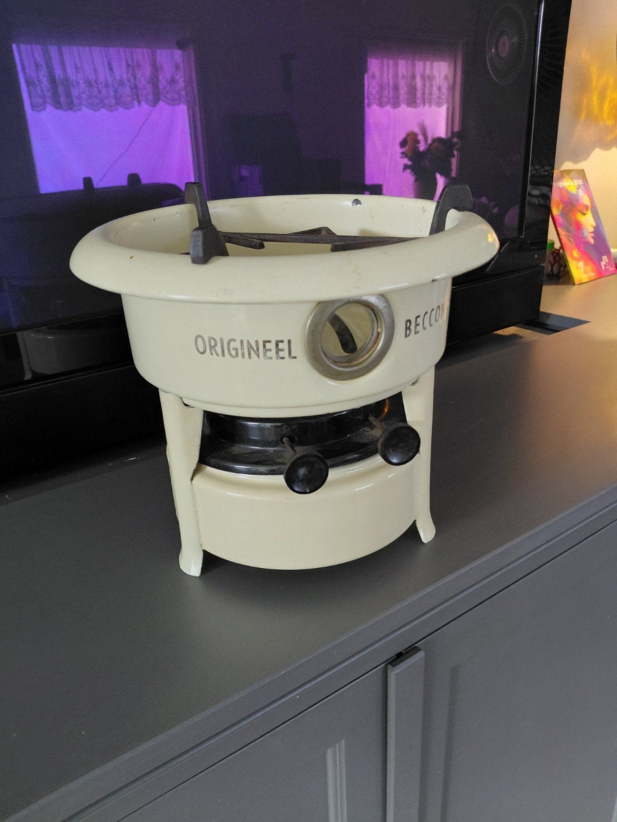 Origineel Beccon Fonduepan - Vintage Gezelligheid, Ophalen of Verzenden