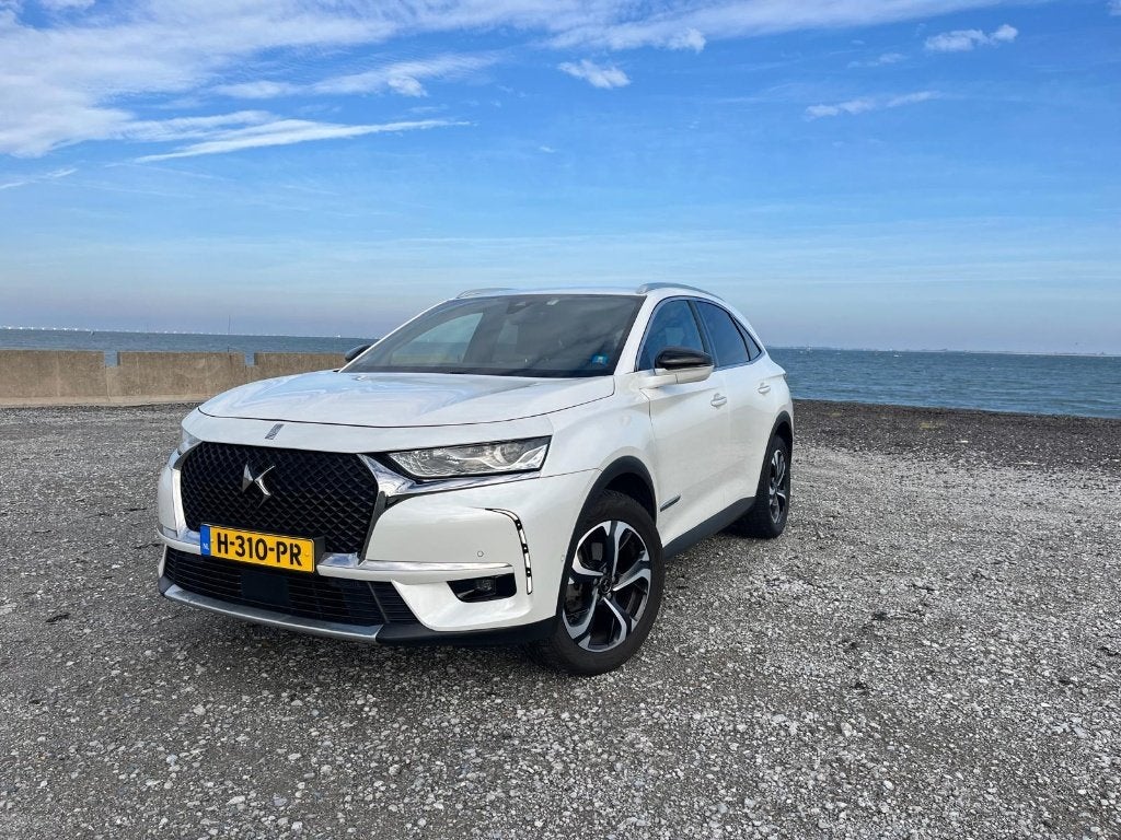 DS 7 1.2 Puretech 130pk 2020 parelmoer wit, Auto's, Dealer onderhouden, Zwart, Wit, Handgeschakeld