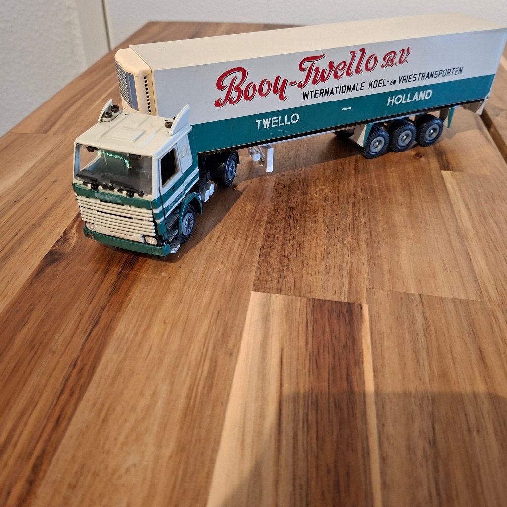 BOOY-Twello B.V. TEKNO SCANIA & 3 ASSER KOEL TRAILER ., Verzenden, Gebruikt, Bus of Vrachtwagen, Tekno