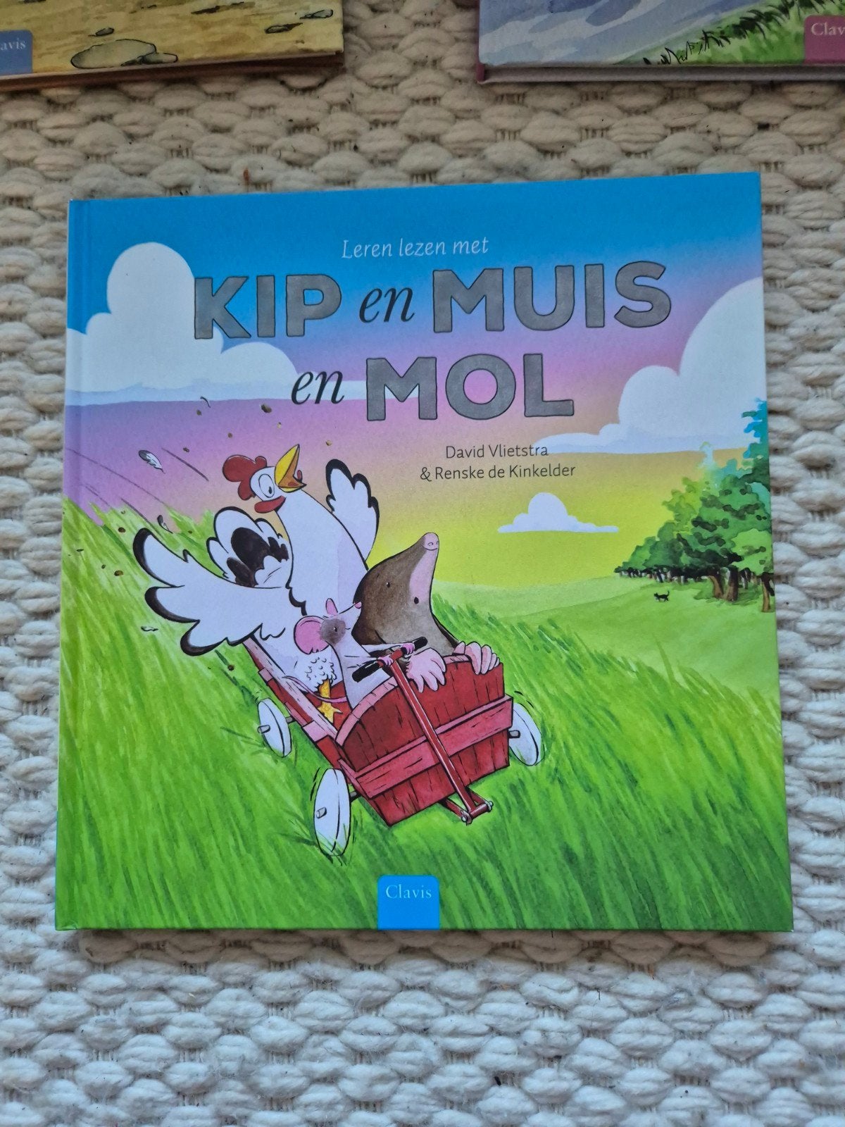 David Vlietstra - Leren lezen met Kip en Muis en Mol, David Vlietstra, Fictie algemeen, Ophalen of Verzenden, Zo goed als nieuw