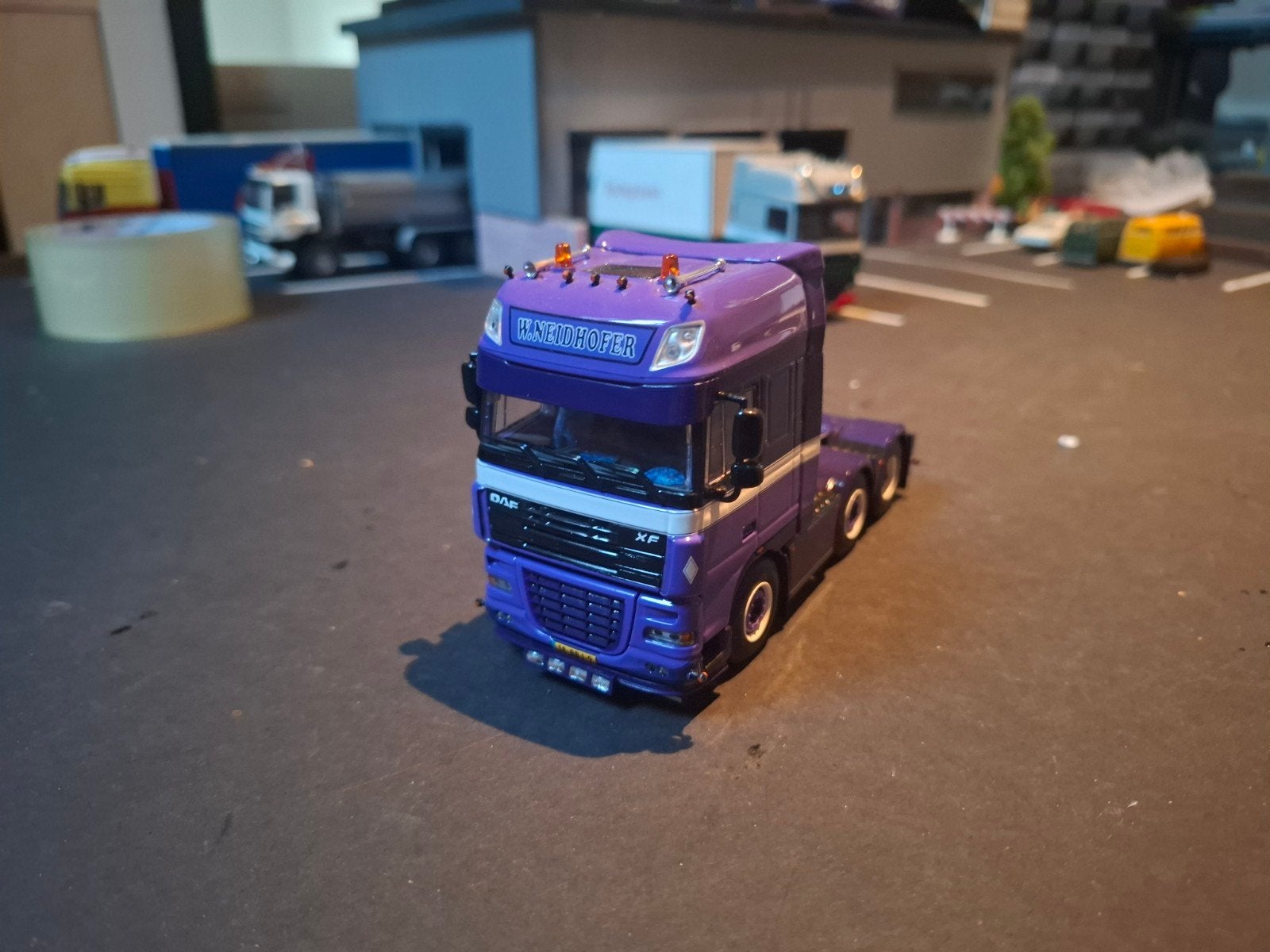 daf xf 105 w neidhofer, Hobby en Vrije tijd, Modelauto's | 1:50, Ophalen of Verzenden, Nieuw, Bus of Vrachtwagen, Wsi