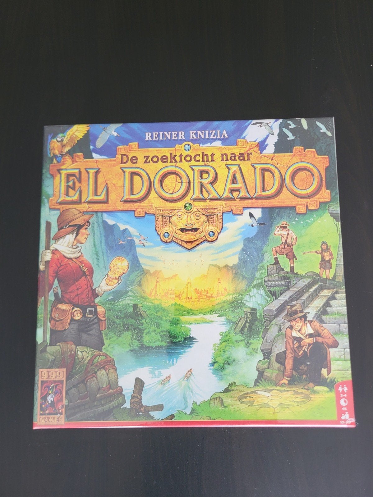 De Zoektocht naar El Dorado - Bordspel Nieuw, Hobby en Vrije tijd, Gezelschapsspellen | Bordspellen, Een of twee spelers, Ophalen