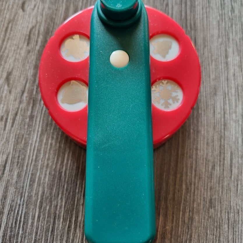 figuur embossingpons kerst, Ophalen of Verzenden, Zo goed als nieuw