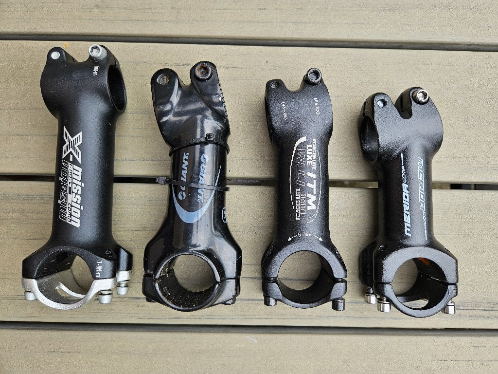 Stuurpennen (4 stuks) Merida, Giant, ITM, Mission X, Ophalen, Mountainbike, Gebruikt, Stuur