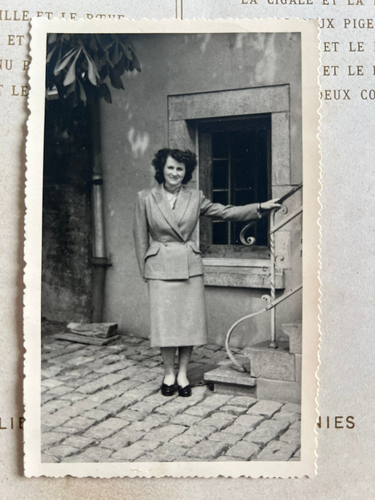 Foto - dame (CW), Gebruikt, Foto, Ophalen of Verzenden, 1940 tot 1960