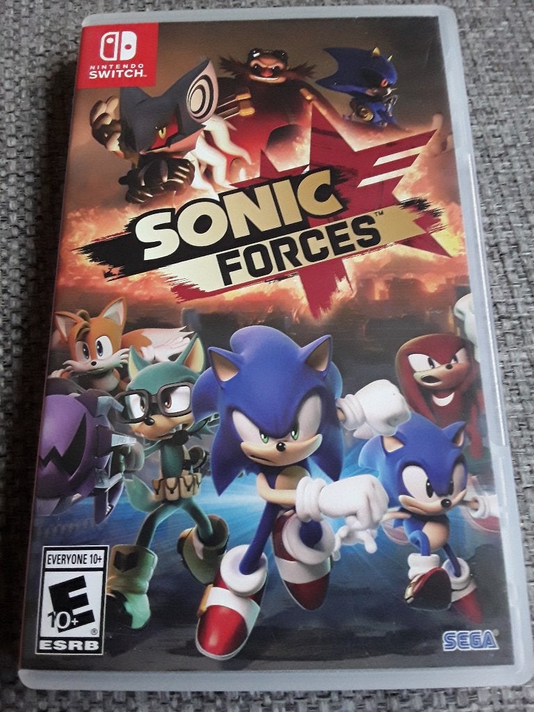 Nintendo Switch Game Sonic Forces, Avontuur en Actie, 1 speler, Ophalen of Verzenden, Zo goed als nieuw
