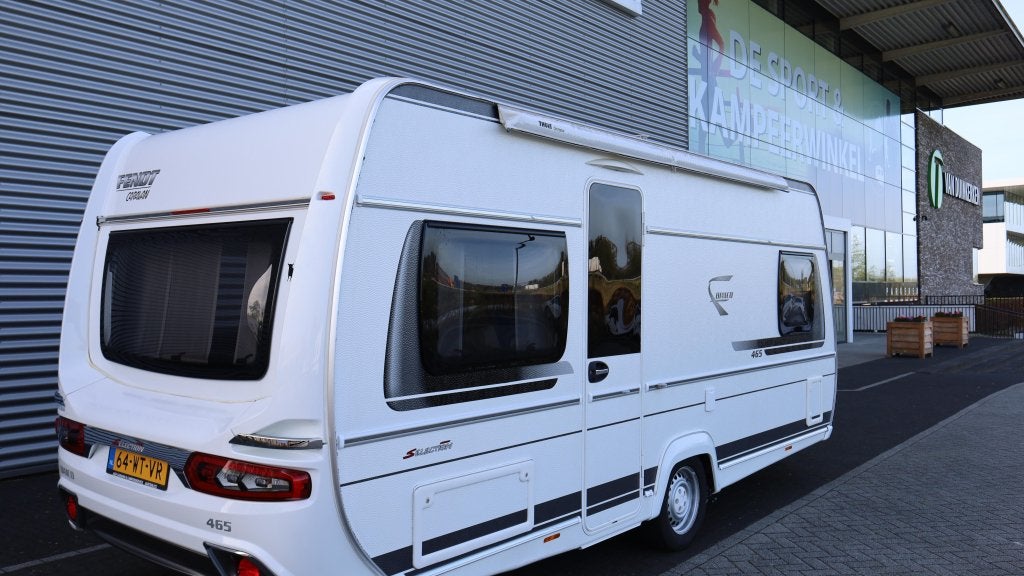 Fendt Bianco Selection 465 SFB mover+fietsrek+etuiluifel, Caravans en Kamperen, Rondzit, Bedrijf, Schokbreker, Overige typen