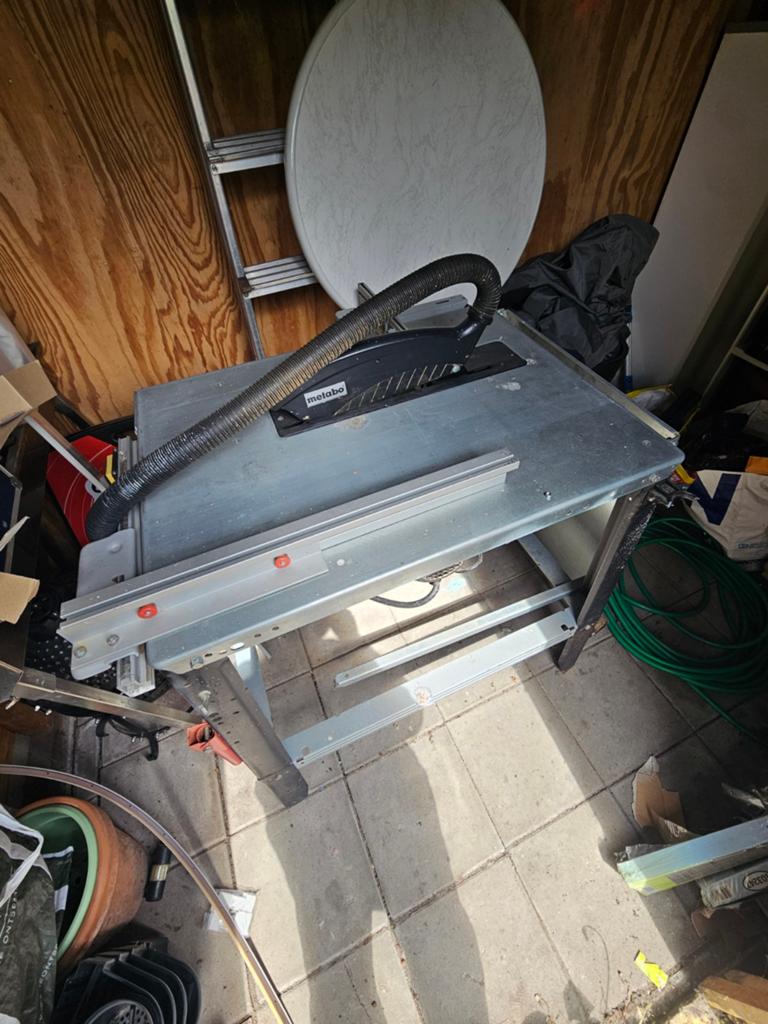Metabo TKHS 315 M tafelcirkelzaag, Ophalen, Gebruikt, Cirkelzaag, 30 tot 70 mm