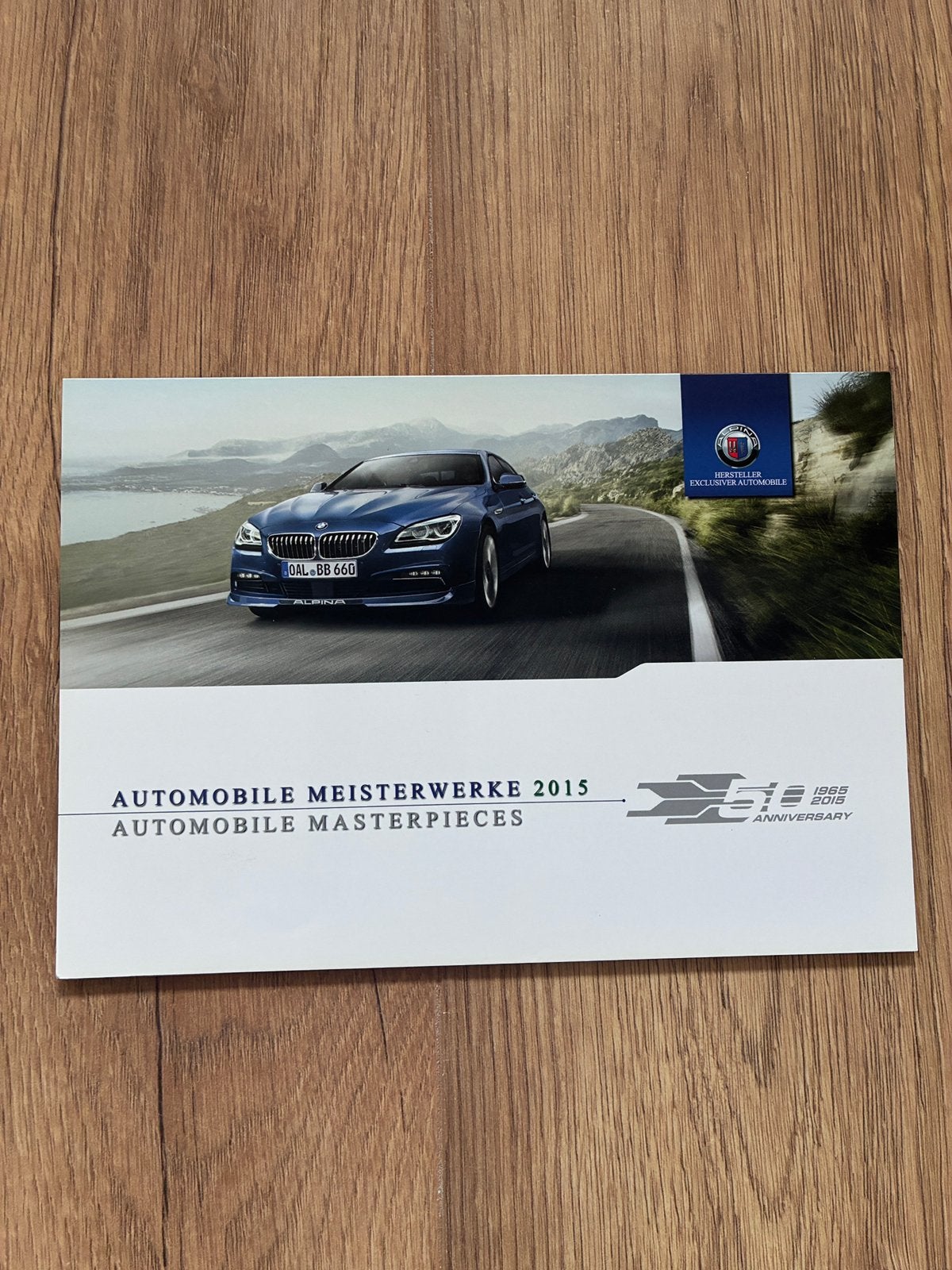 BMW Alpina brochure 2015, Verzenden, Zo goed als nieuw, BMW