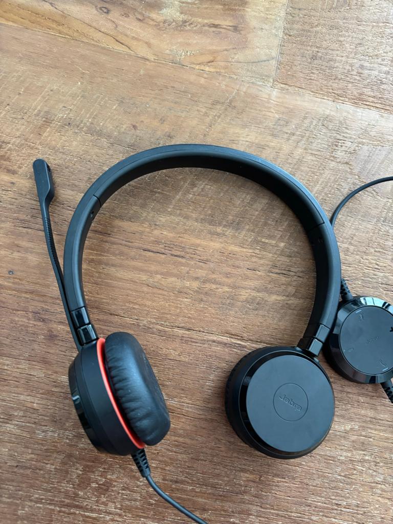 Jabra headset, Computers en Software, Headsets, Ophalen of Verzenden