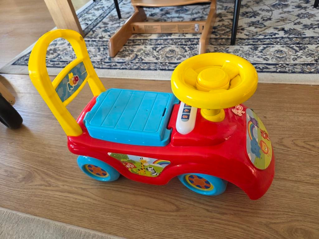 Loopauto met opbergvak en toeter - Ideaal voor kleintjes!, Kinderen en Baby's, Speelgoed | Buiten | Voertuigen en Loopfietsen