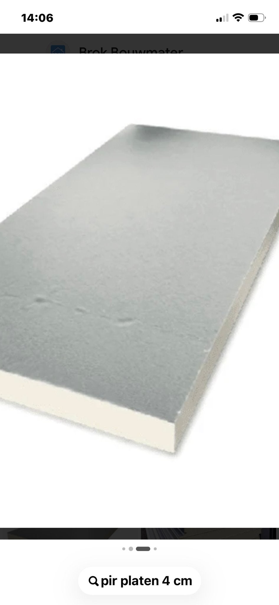PIR isolatieplaten 4 cm dik, Ophalen of Verzenden, Nieuw, Overige materialen
