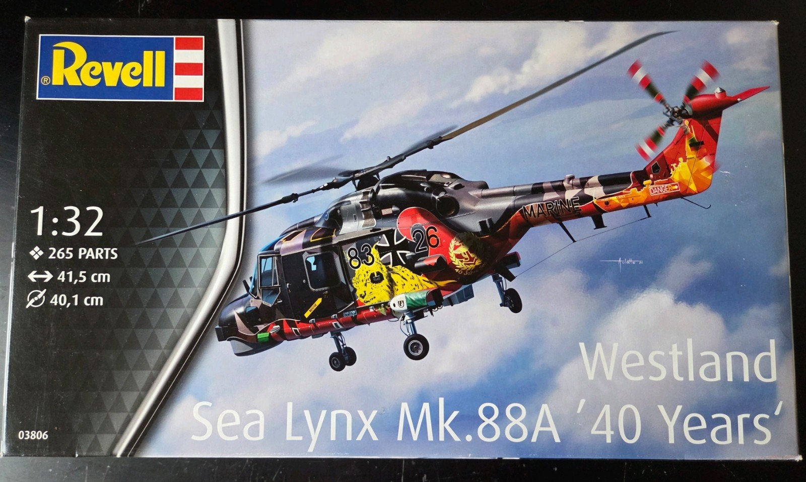 Revell Westland Sea Lynx MK.88A '40 Years' 1:32 Sealed, Nieuw, Ophalen of Verzenden, Groter dan 1:72, Revell