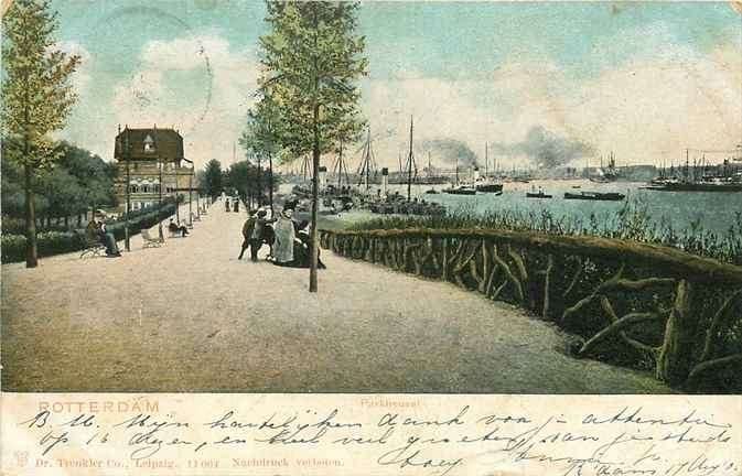 301-425-025 Rotterdam Parkheuvel, Verzenden, Voor 1920, Zuid-Holland