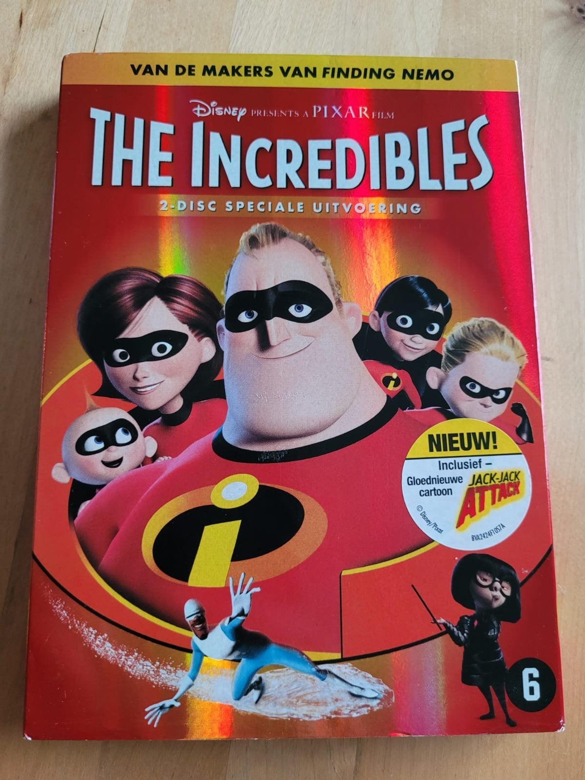 The incredibles 2-disc speciale uitvoering disney pixar, Alle leeftijden, Ophalen of Verzenden, Zo goed als nieuw, Amerikaans