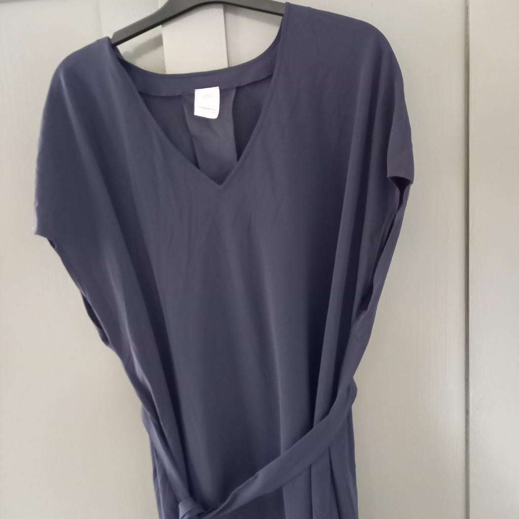 Penn & ink jurk blauw maat 38 valt ruim, Maat 38/40 (M), Blauw, Ophalen of Verzenden, Zo goed als nieuw