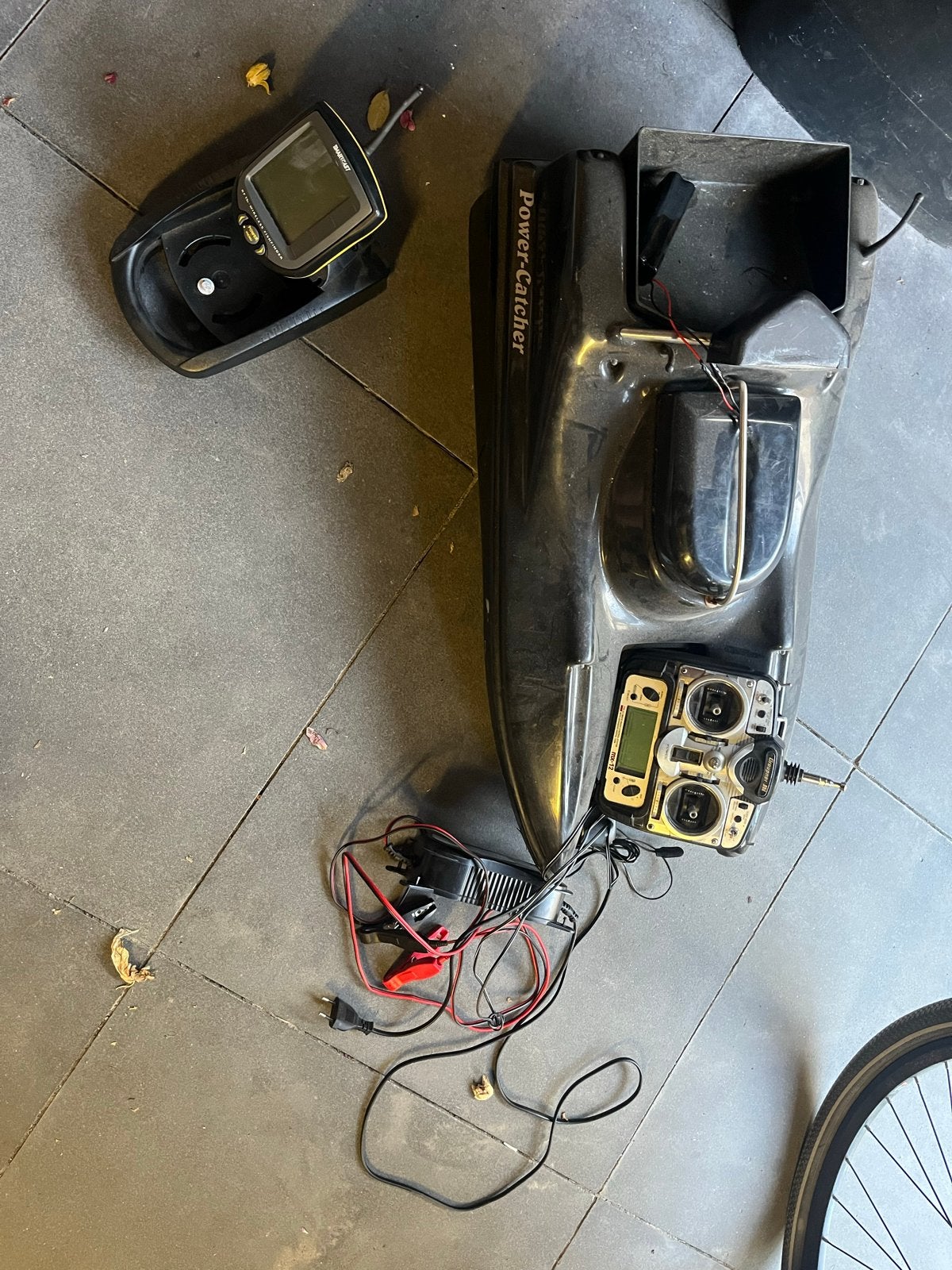 Power-Catcher voerboot met fishfinder en afstandsbediening, Ophalen, Gebruikt, Overige typen