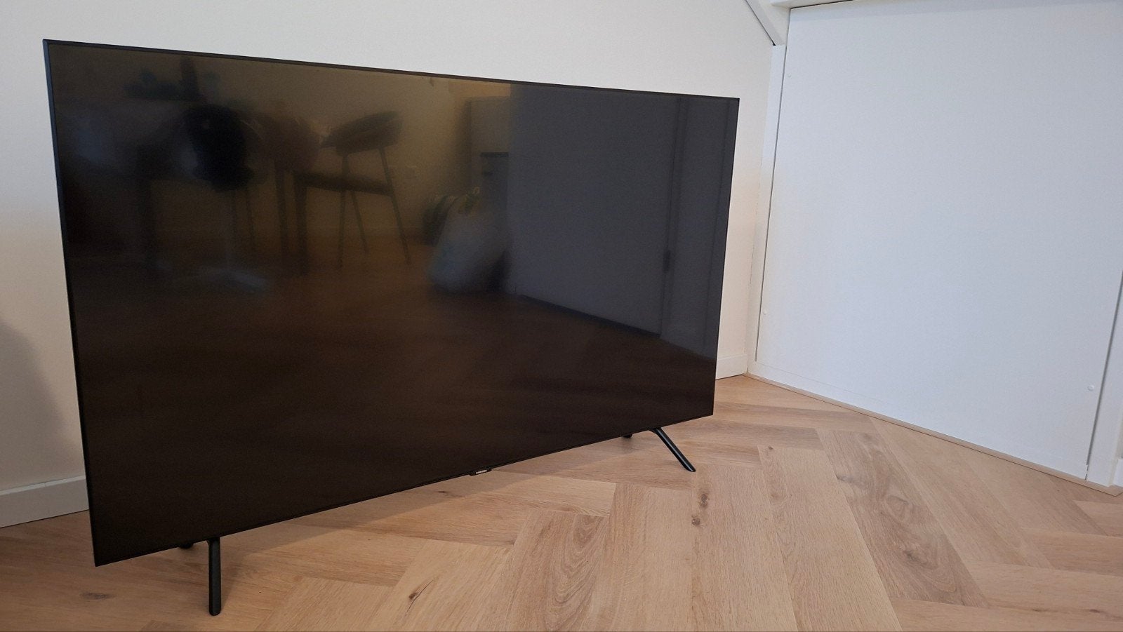 SAMSUNG 55" INCH QLED TV 4K (UHD) - Defect scherm, Ophalen, QLED, 100 Hz, Samsung