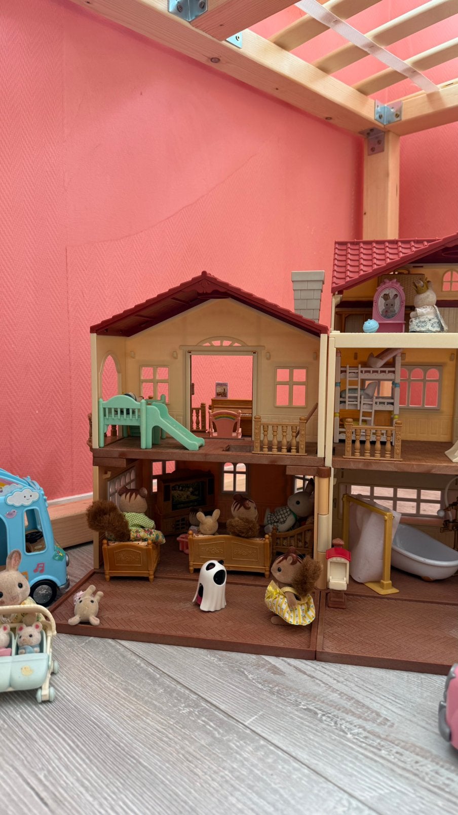 Sylvanian Families – enorme complete verzameling, Ophalen, Zo goed als nieuw