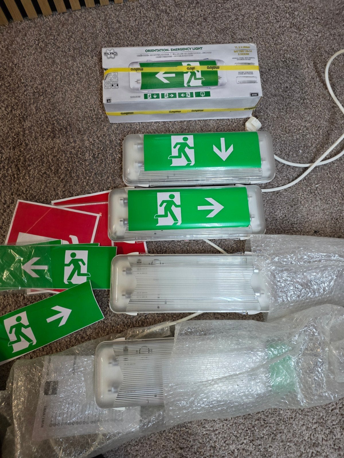 Nieuwe Noodverlichting en Vluchtwegsignalering, Ophalen of Verzenden, Nieuw, Overige typen, Overige soorten