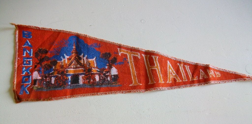 Thailand Bangkok vaantje, Verzamelen, Ophalen of Verzenden, Gebruikt