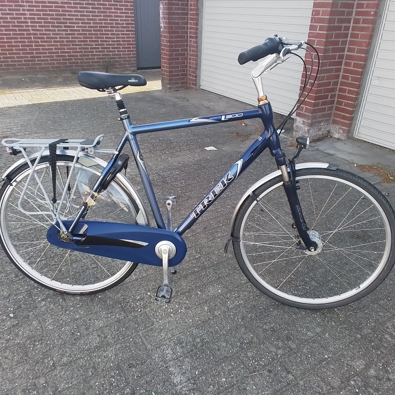 Zeer nette Herenfiets Trek Navigator L300, Ophalen of Verzenden, Zo goed als nieuw, Overige merken, Versnellingen