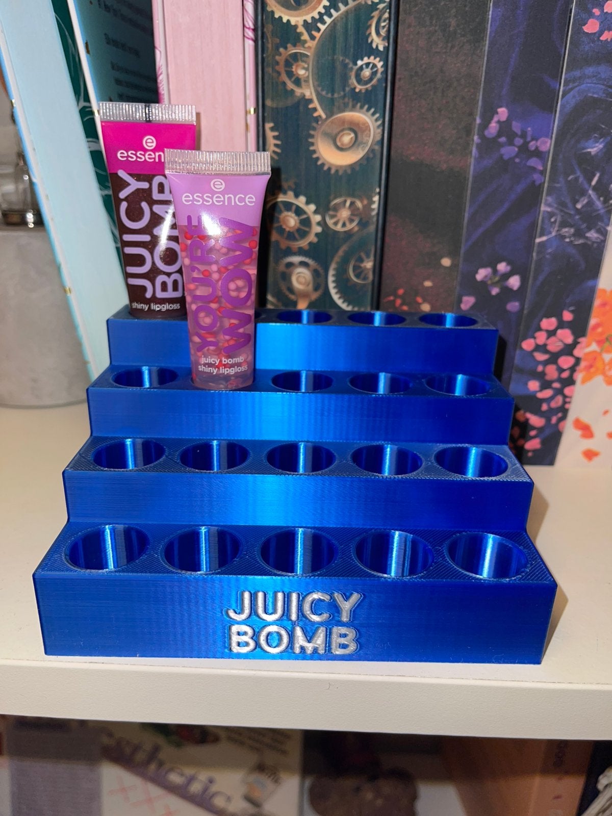 Juicy bomb houder, Sieraden, Tassen en Uiterlijk, Lippen, Blauw, Nieuw, Ophalen of Verzenden