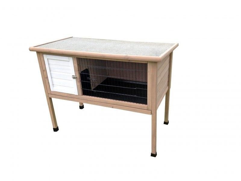 Konijnenhok classic 3, Dieren en Toebehoren, Knaagdieren en Konijnen | Hokken en Kooien, Nieuw, Ren, Minder dan 60 cm, 110 cm of meer