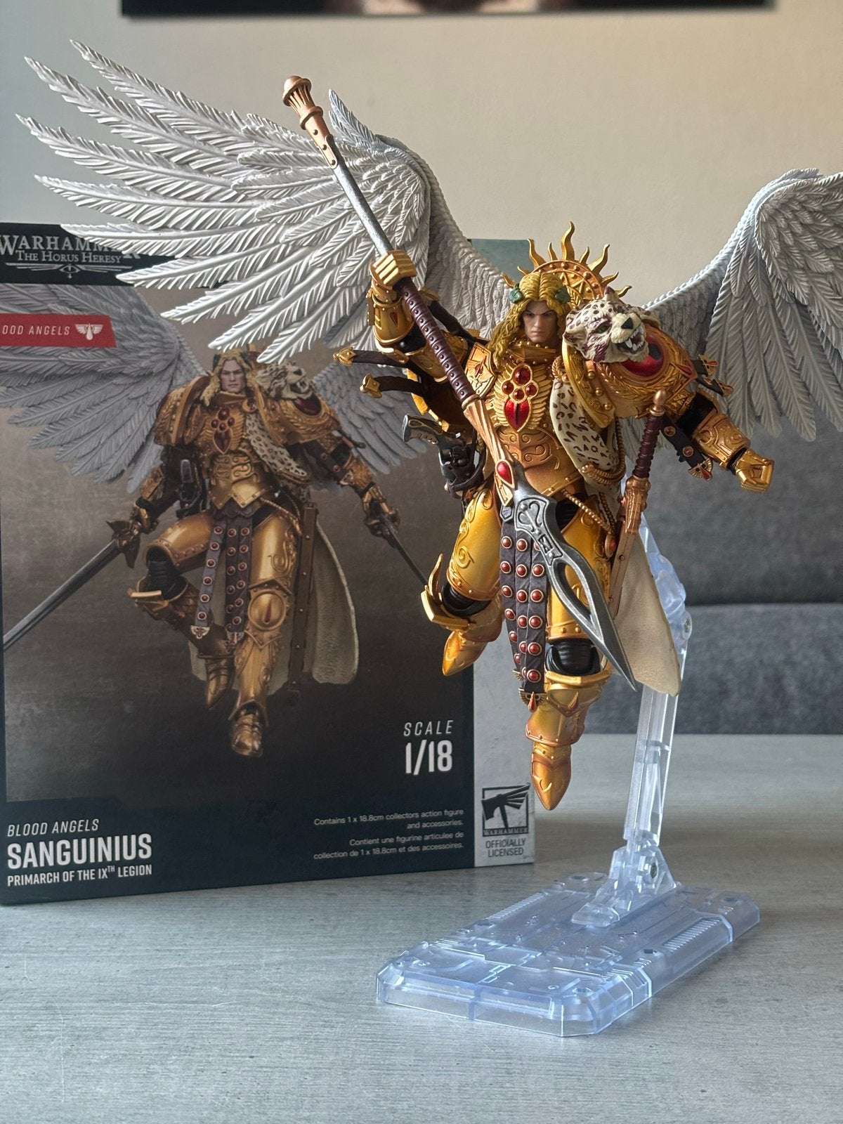 JoyToy Warhammer 40K Sanguinius Blood Angels Primarch, Ophalen of Verzenden, Nieuw
