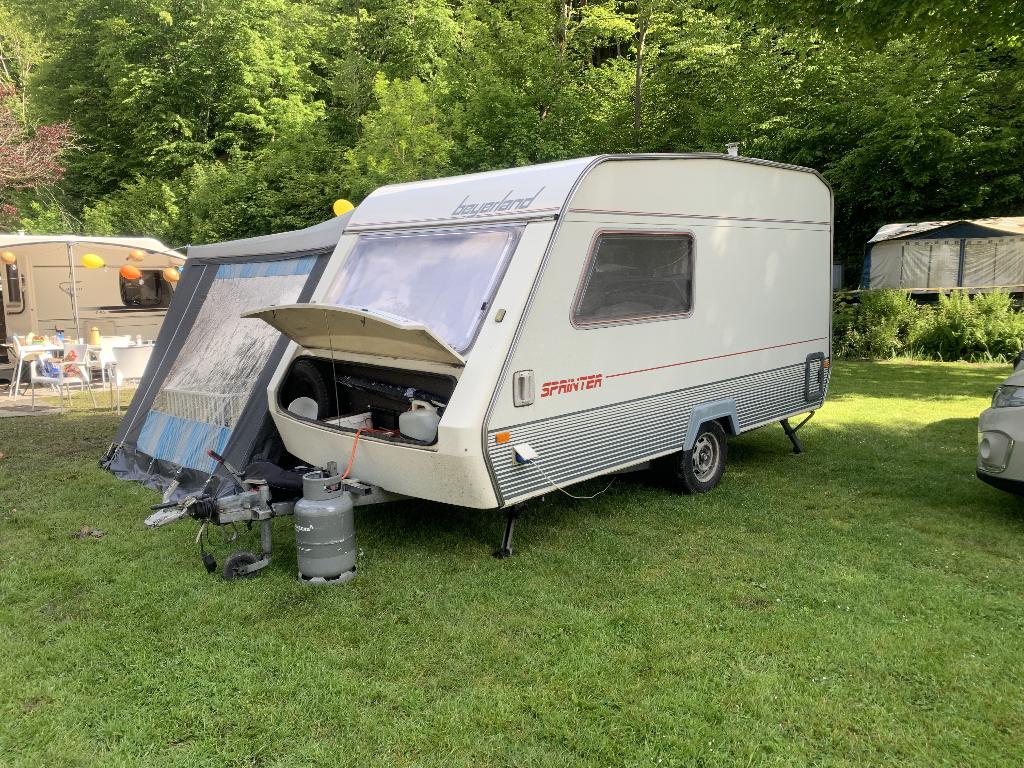 caravan beyerland sprinter, nieuwe banden, gasleiding, 2025, Rondzit, Omvormbare zithoek, Tot en met 3, Particulier