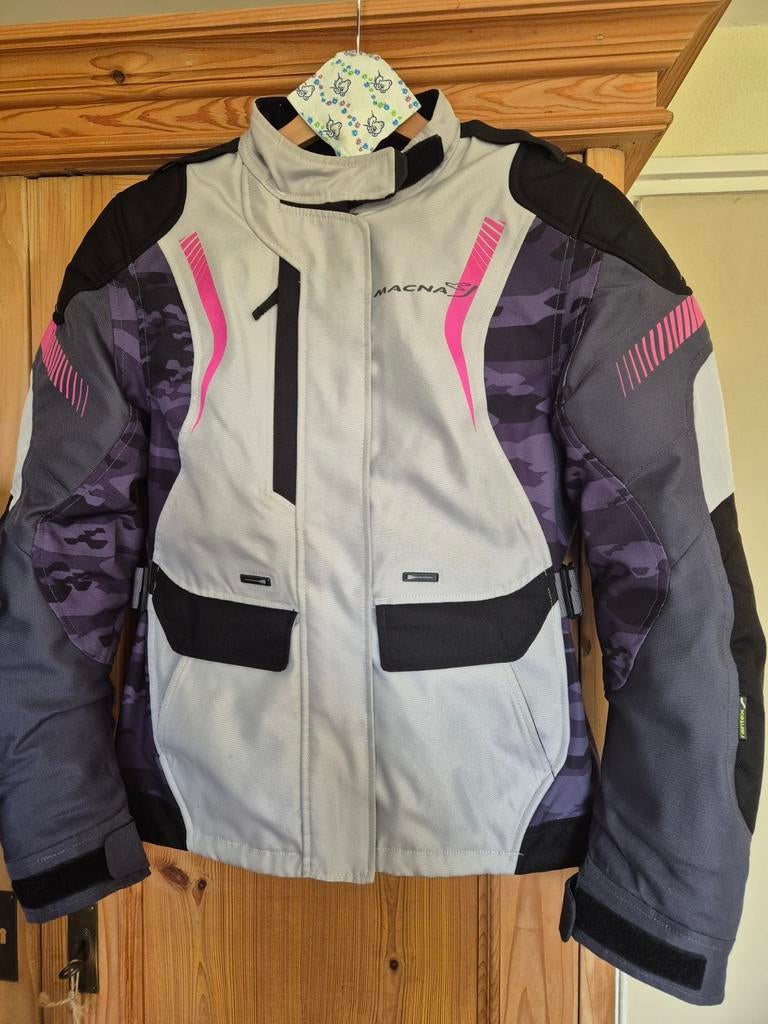 Motor jas macna dames maat xs, Motoren, Kleding | Motorkleding, Jas | textiel, Ophalen of Verzenden, Dames, Tweedehands
